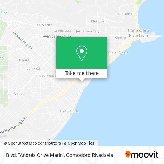Mapa de Blvd. “Andrés Orive Marín”