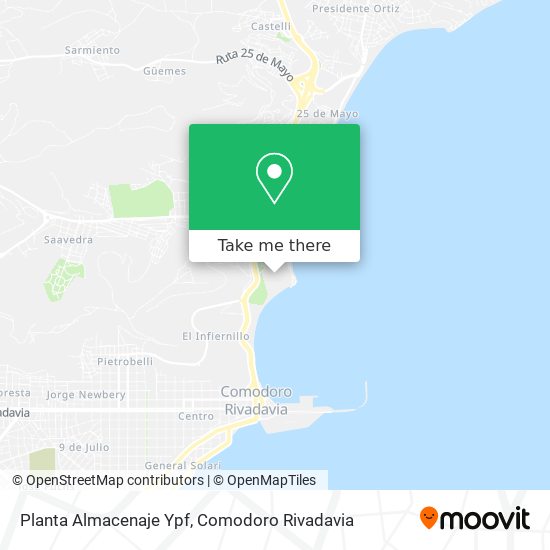 Mapa de Planta Almacenaje Ypf