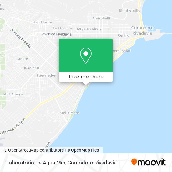 Mapa de Laboratorio De Agua Mcr