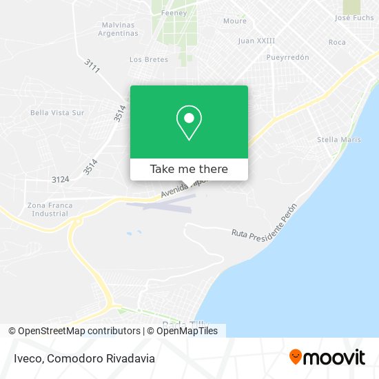 Mapa de Iveco