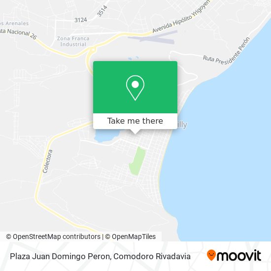 Plaza Juan Domingo Peron map