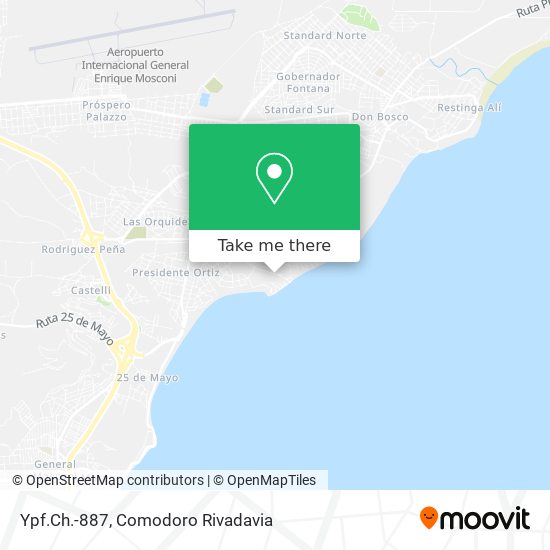 Mapa de Ypf.Ch.-887