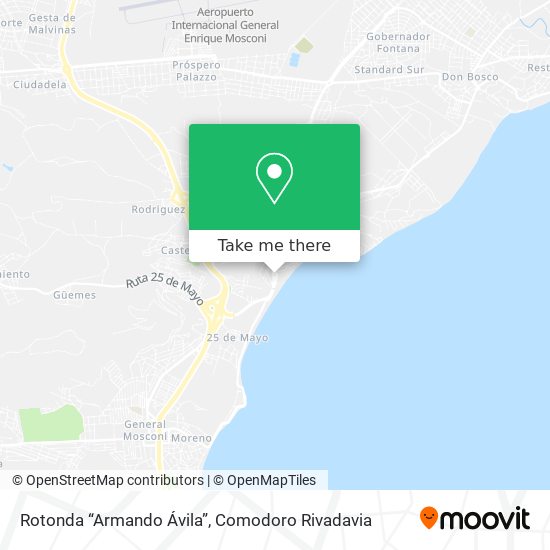 Rotonda “Armando Ávila” map