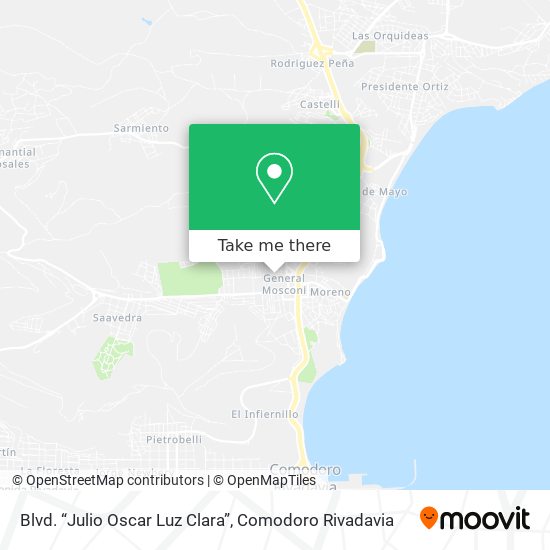 Blvd. “Julio Oscar Luz Clara” map
