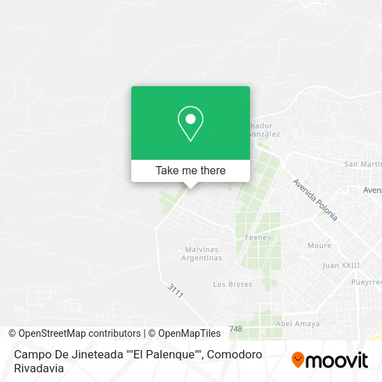 Campo De Jineteada ""El Palenque"" map