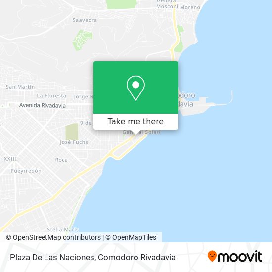 Plaza De Las Naciones map