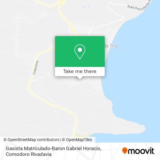 Mapa de Gasista Matriculado-Baron Gabriel Horacio