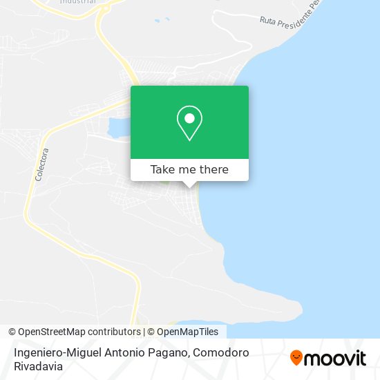 Mapa de Ingeniero-Miguel Antonio Pagano