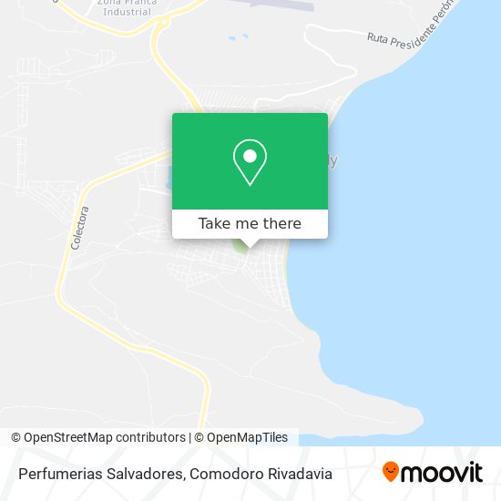 Perfumerias Salvadores map
