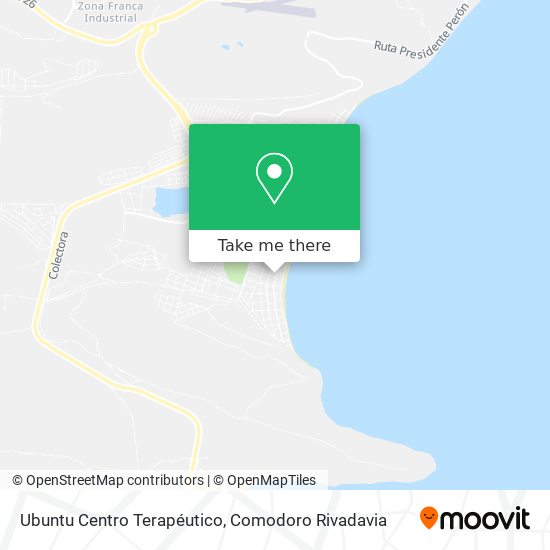 Ubuntu Centro Terapéutico map