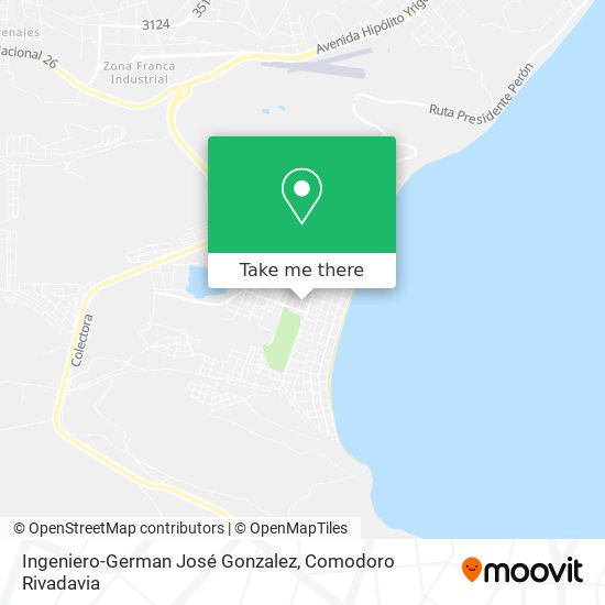 Mapa de Ingeniero-German José Gonzalez