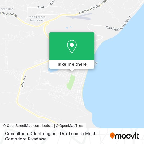 Consultorio Odontológico - Dra. Luciana Menta map