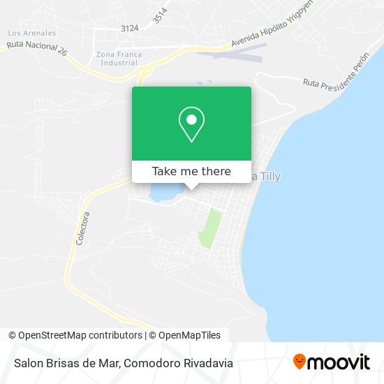 Salon Brisas de Mar map