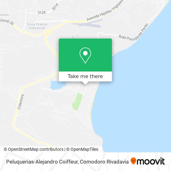 Peluquerias-Alejandro Coiffeur map