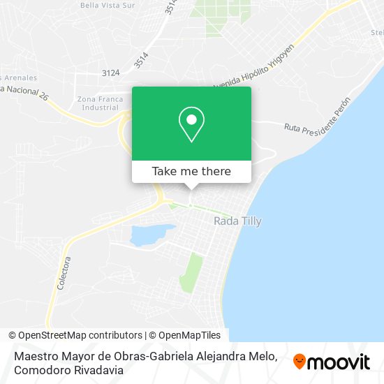 Maestro Mayor de Obras-Gabriela Alejandra Melo map