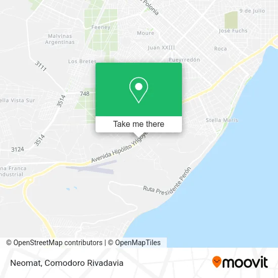 Mapa de Neomat