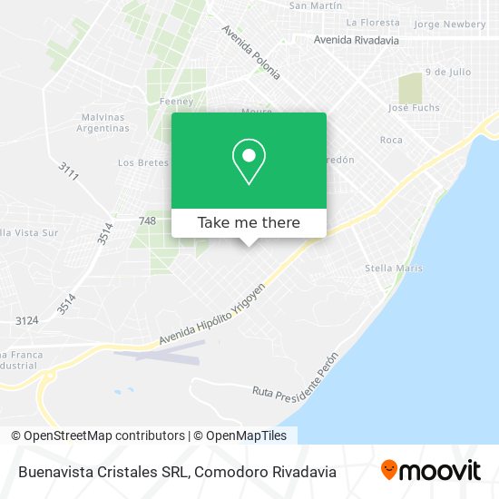 Buenavista Cristales SRL map