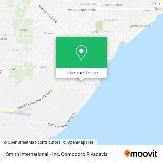 Mapa de Smith International - Inc