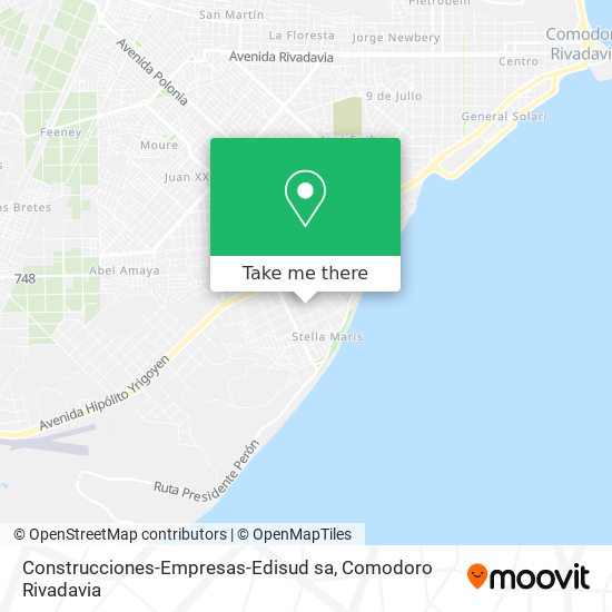 Mapa de Construcciones-Empresas-Edisud sa