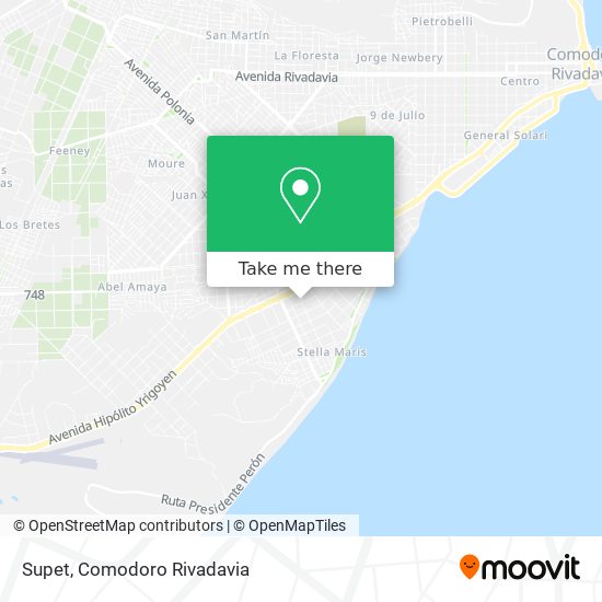 Mapa de Supet