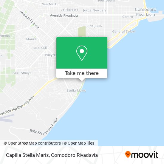 Mapa de Capilla Stella Maris