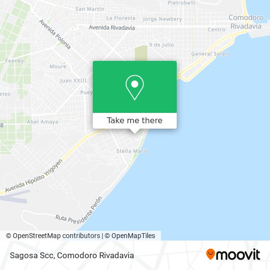 Mapa de Sagosa Scc