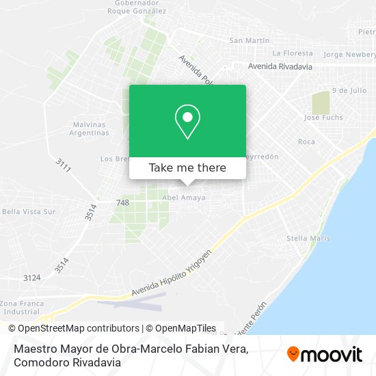 Maestro Mayor de Obra-Marcelo Fabian Vera map