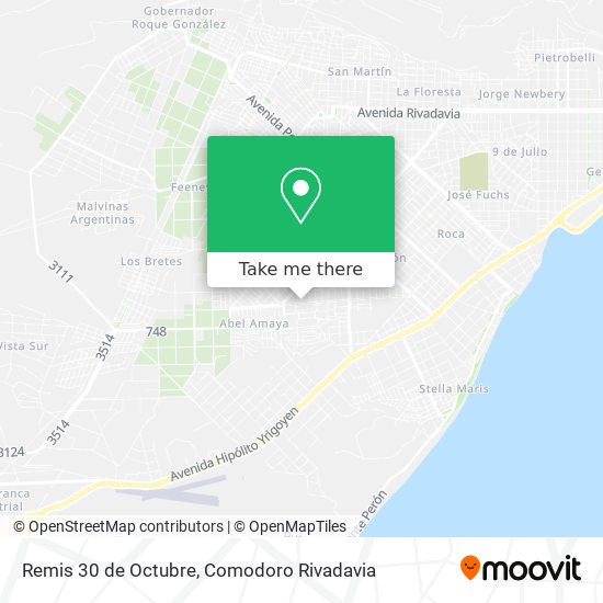 Remis 30 de Octubre map