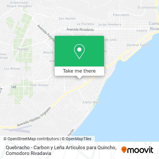 Quebracho - Carbon y Leña Articulos para Quincho map