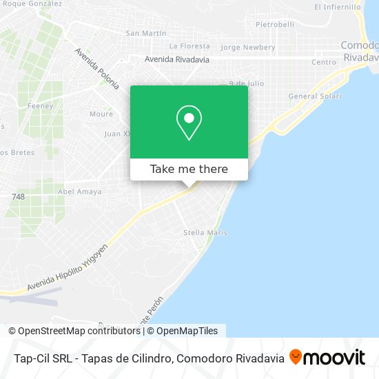 Tap-Cil SRL - Tapas de Cilindro map