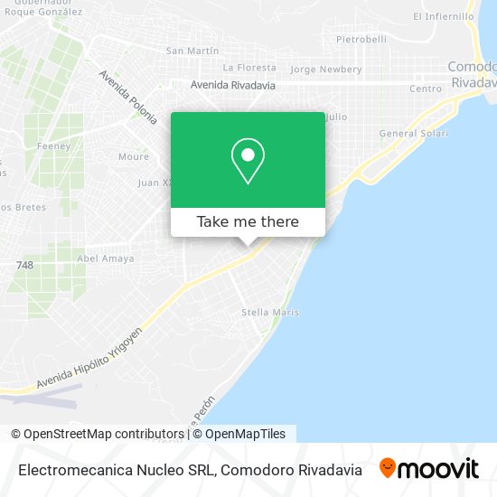 Electromecanica Nucleo SRL map
