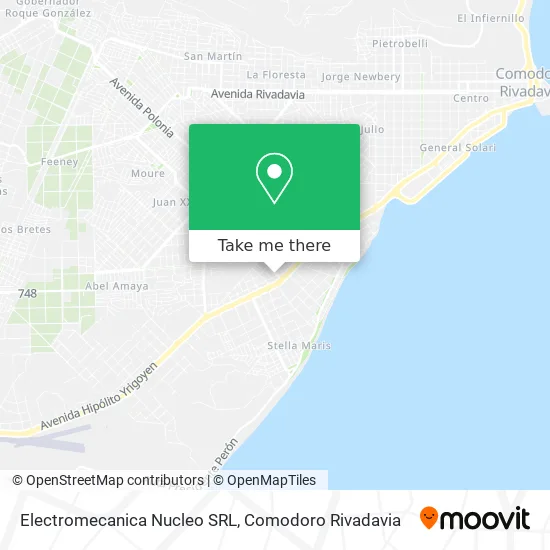Electromecanica Nucleo SRL map