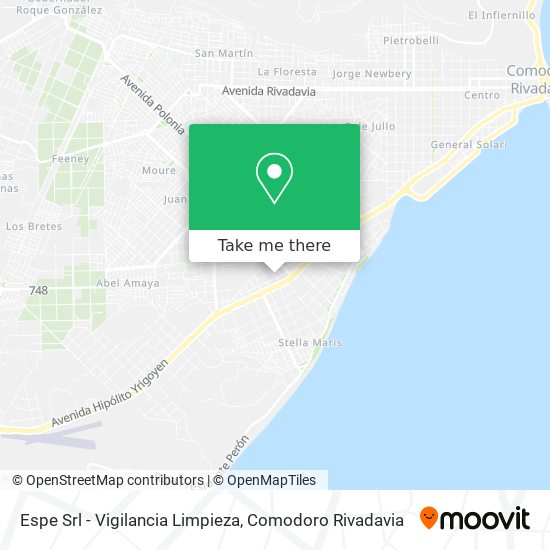 Mapa de Espe Srl - Vigilancia Limpieza