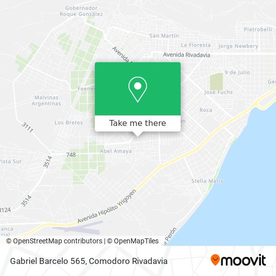 Gabriel Barcelo 565 map