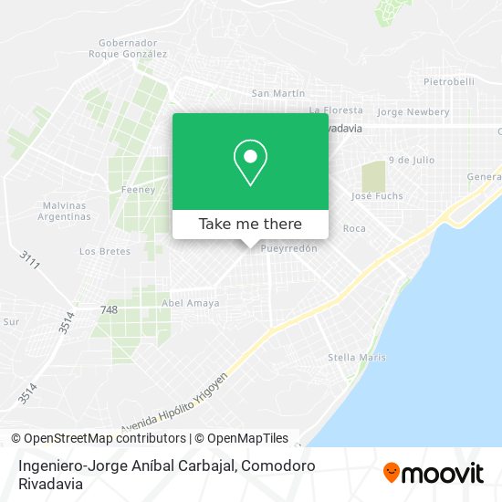 Ingeniero-Jorge Aníbal Carbajal map