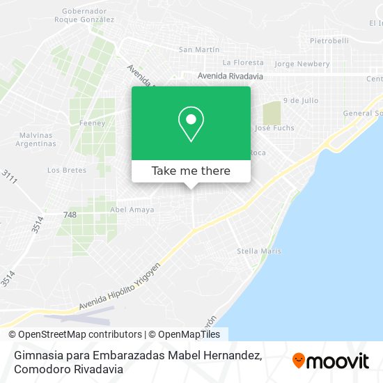 Mapa de Gimnasia para Embarazadas Mabel Hernandez