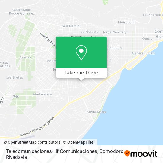 Mapa de Telecomunicaciones-Hf Comunicaciones
