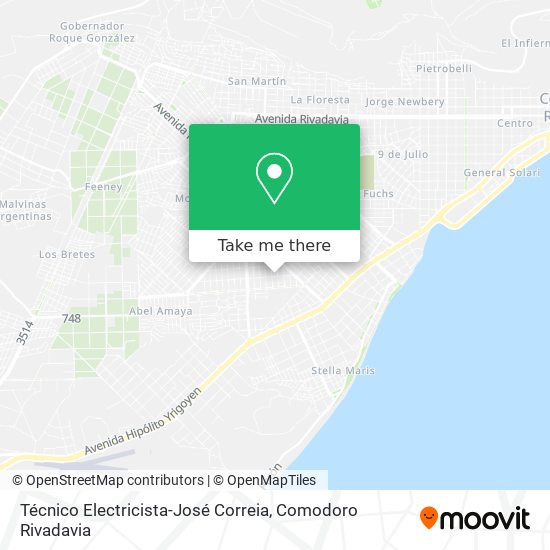 Técnico Electricista-José Correia map