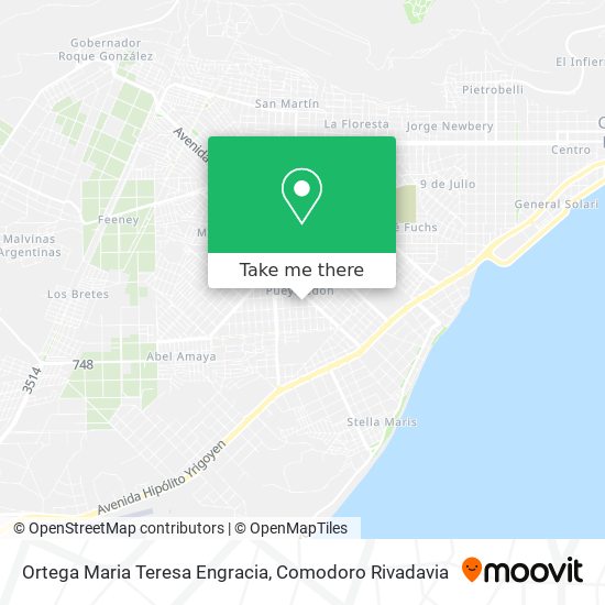 Mapa de Ortega Maria Teresa Engracia