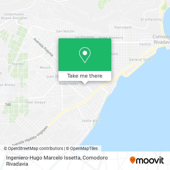 Ingeniero-Hugo Marcelo Issetta map