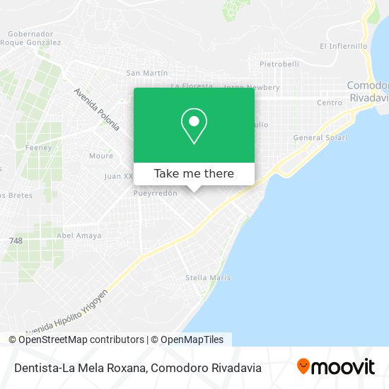 Dentista-La Mela Roxana map