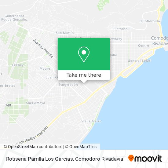 Rotiseria Parrilla Los Garcia's map