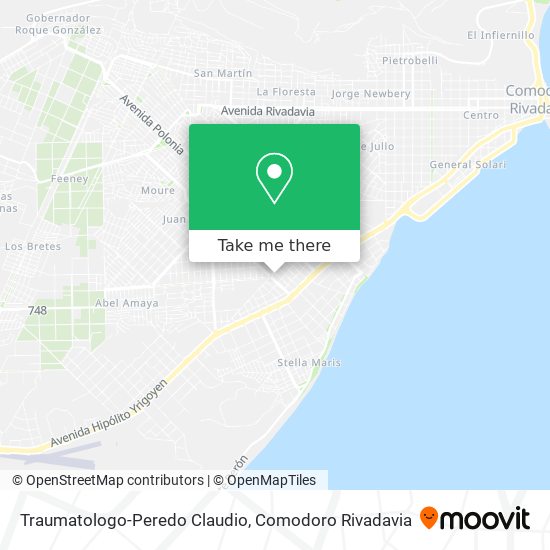 Traumatologo-Peredo Claudio map