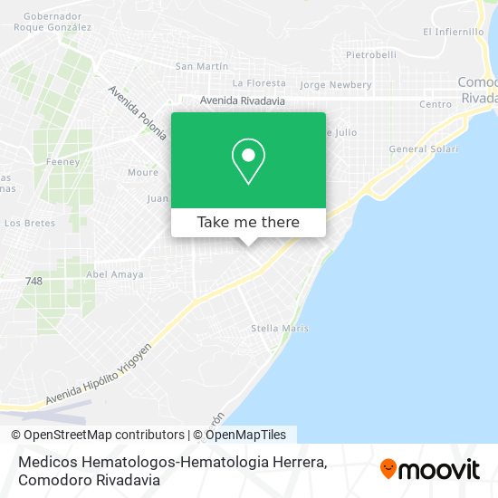 Medicos Hematologos-Hematologia Herrera map