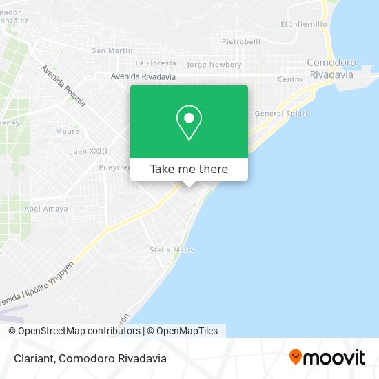Mapa de Clariant