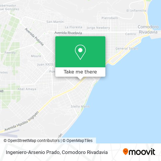 Ingeniero-Arsenio Prado map