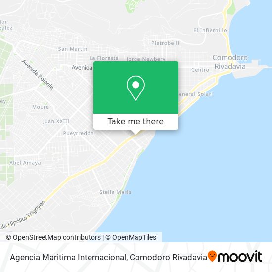 Agencia Maritima Internacional map