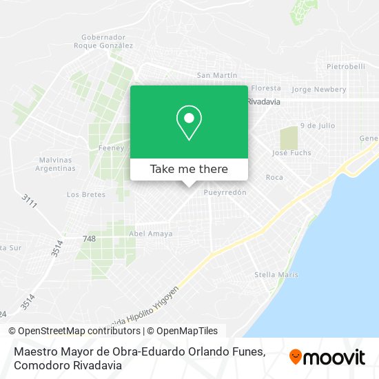 Maestro Mayor de Obra-Eduardo Orlando Funes map