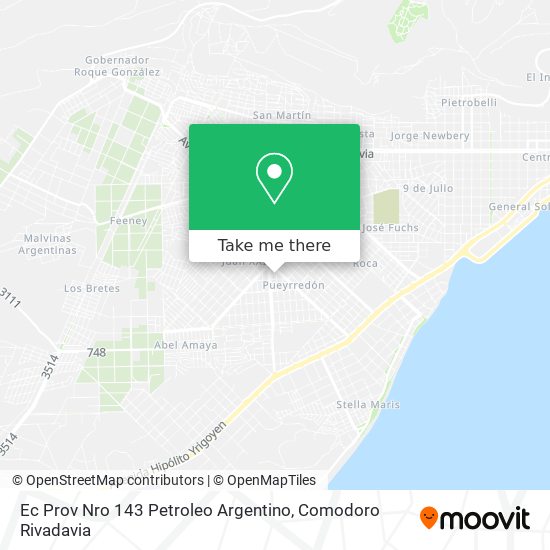 Mapa de Ec Prov Nro 143 Petroleo Argentino