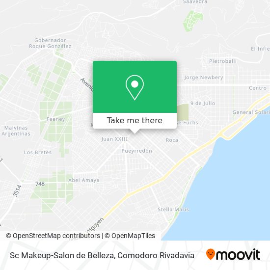 Sc Makeup-Salon de Belleza map